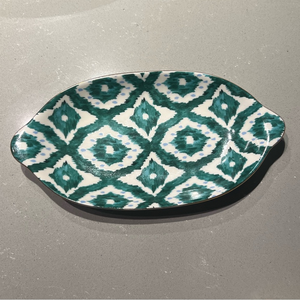 Anthropologie Hand Painted Trinket Tray
